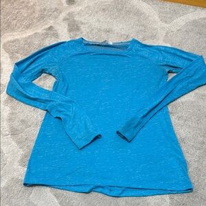 VSX Blue Fitted Long Sleeve